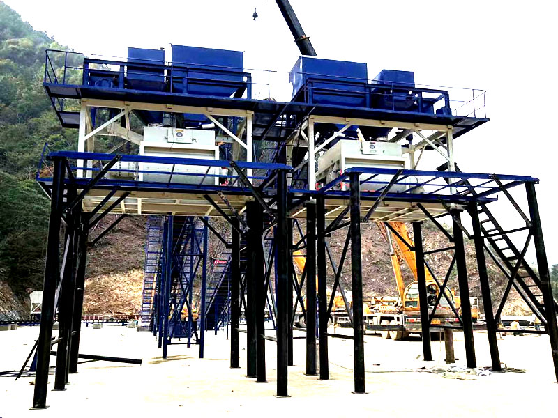 鄂州工程用混凝土攪拌站的建站步驟？攪拌站廠家科信梳理，請查看！